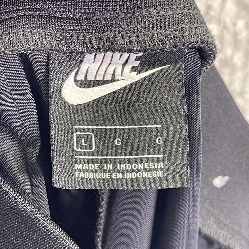Nike Black Sportswear Icon Clash Woven Trousers Tracksuit Bottom Pant Size Large